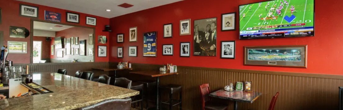 The dining room